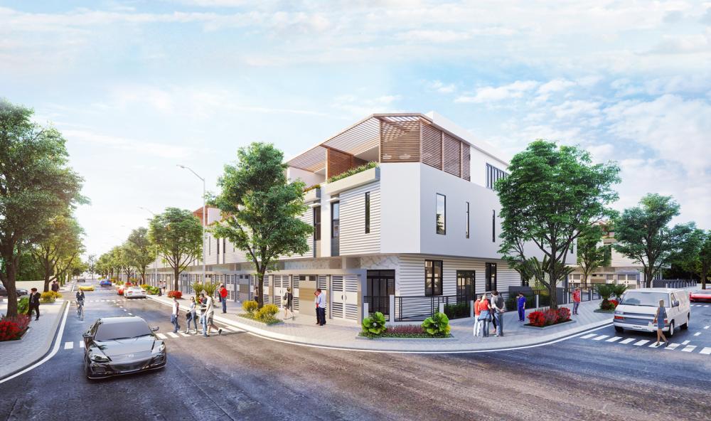 Nhà phố Thủ Thừa Phú Thanh