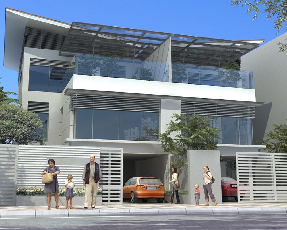 Biệt thự song lập Waterfront City