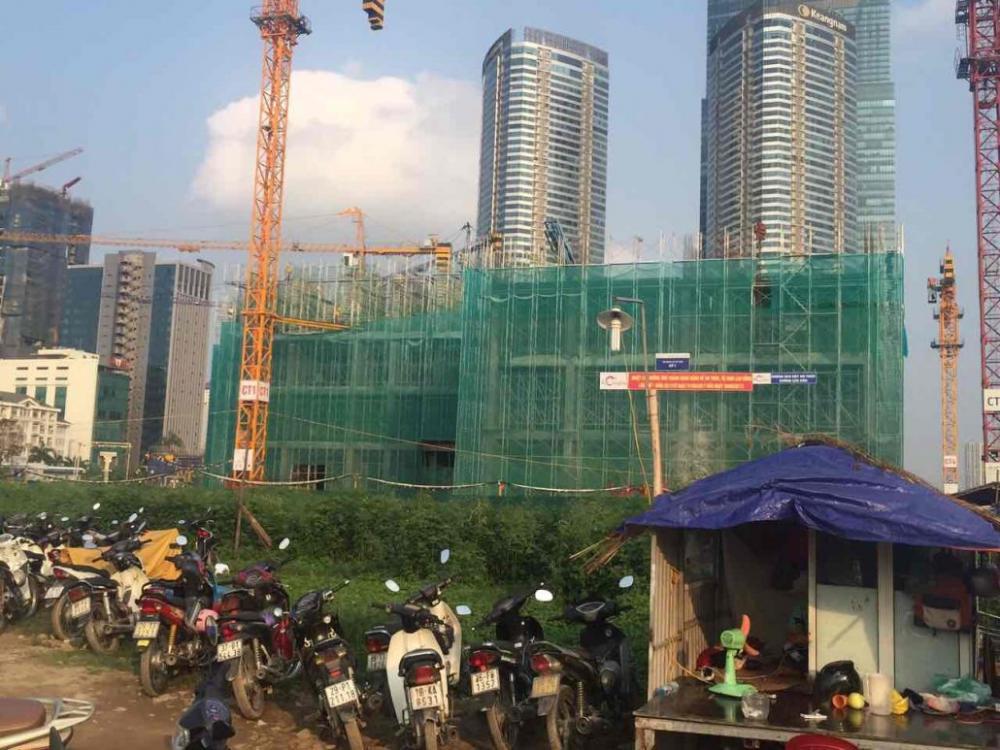 Dự án đang thi công phần thô