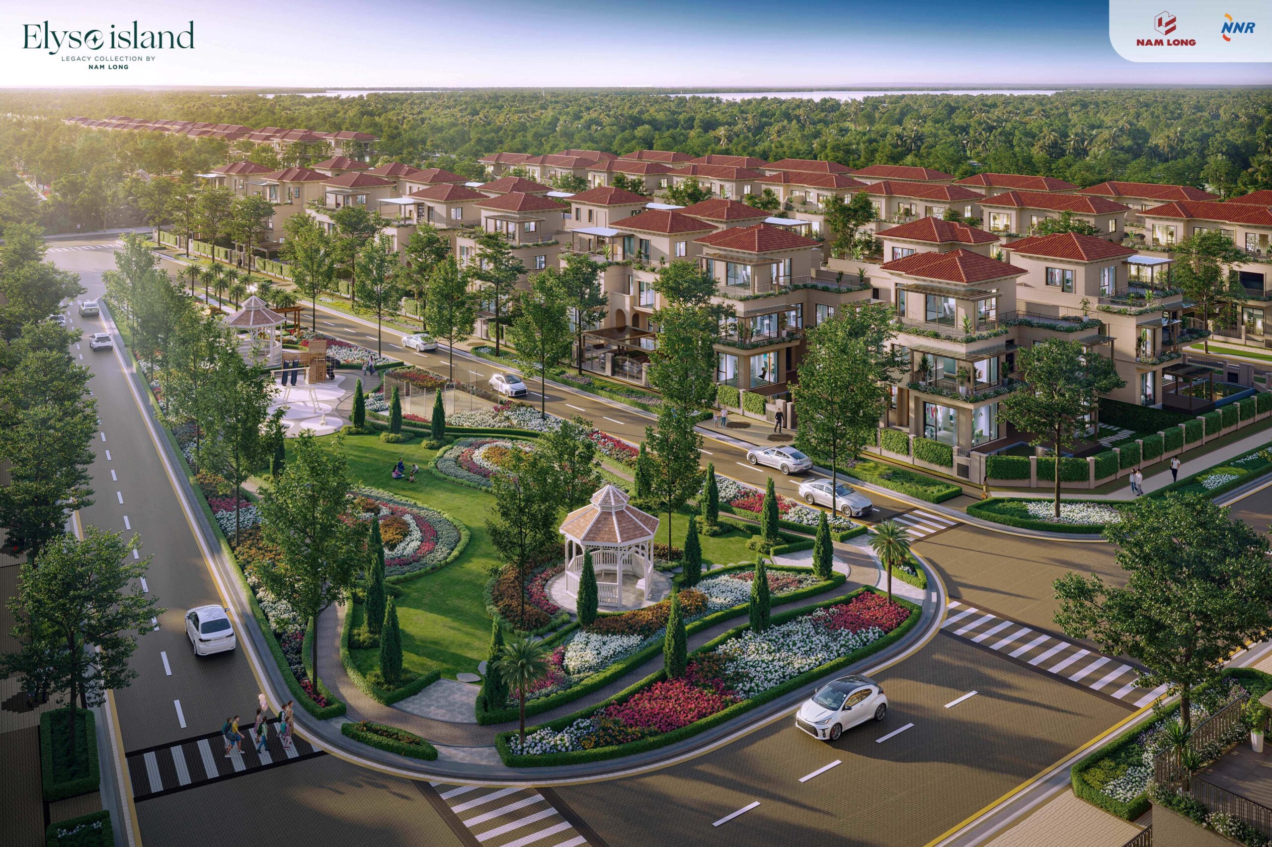 Phối cảnh nhà biệt thự tại Elyse Island